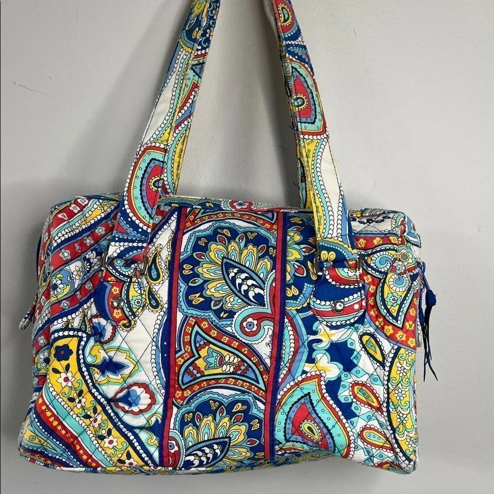 Vera Bradley Marina Paisley Shoulder Bag